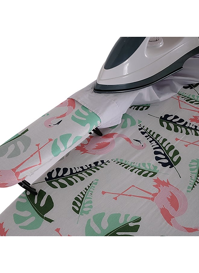 HONEYBEE - Sturdy Leg Design Large Foldable and Adjustable Ironing Board with Sleeve Rack Assorted Color 130 x 8 x 37 cm 1443HTC1-22/28 - Image 1