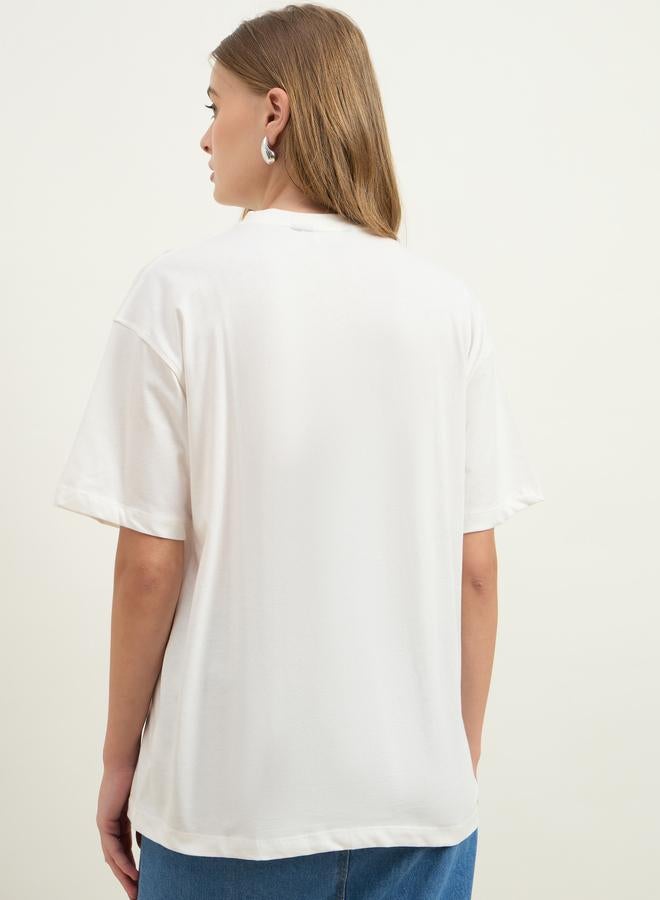 Styli Pride of The West Graphic Print Oversized T-Shirt - Image 5