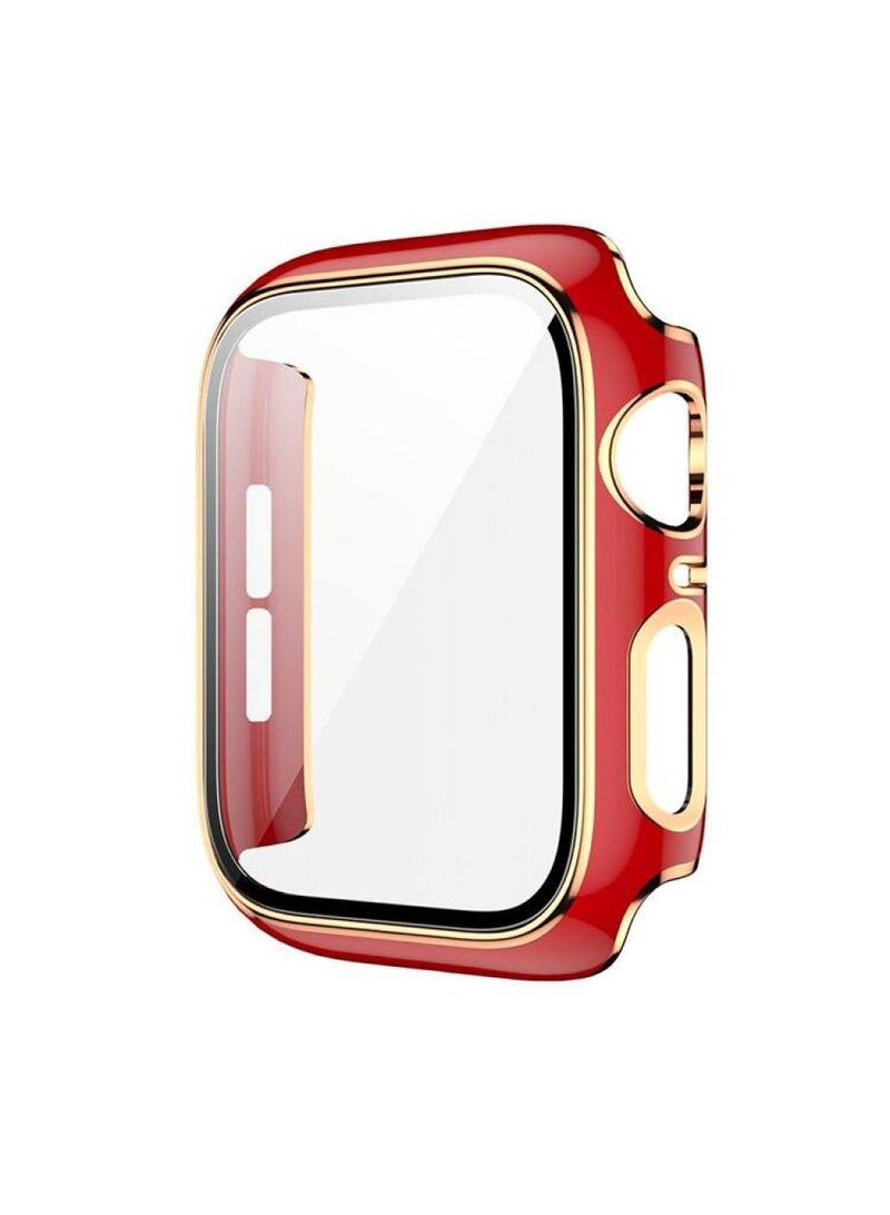 Y&D Suitable For AppleWatch4/5/6/SE 40mm universal Watch Tempered Film Integrated Protective Case - Image 1
