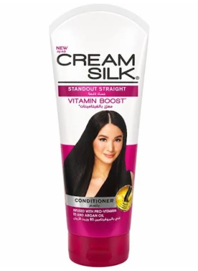 Cream Silk بلسم كريم سيلك لإعادة ولادة الشعر، استقامة بارزة، 180 مل - Image 1