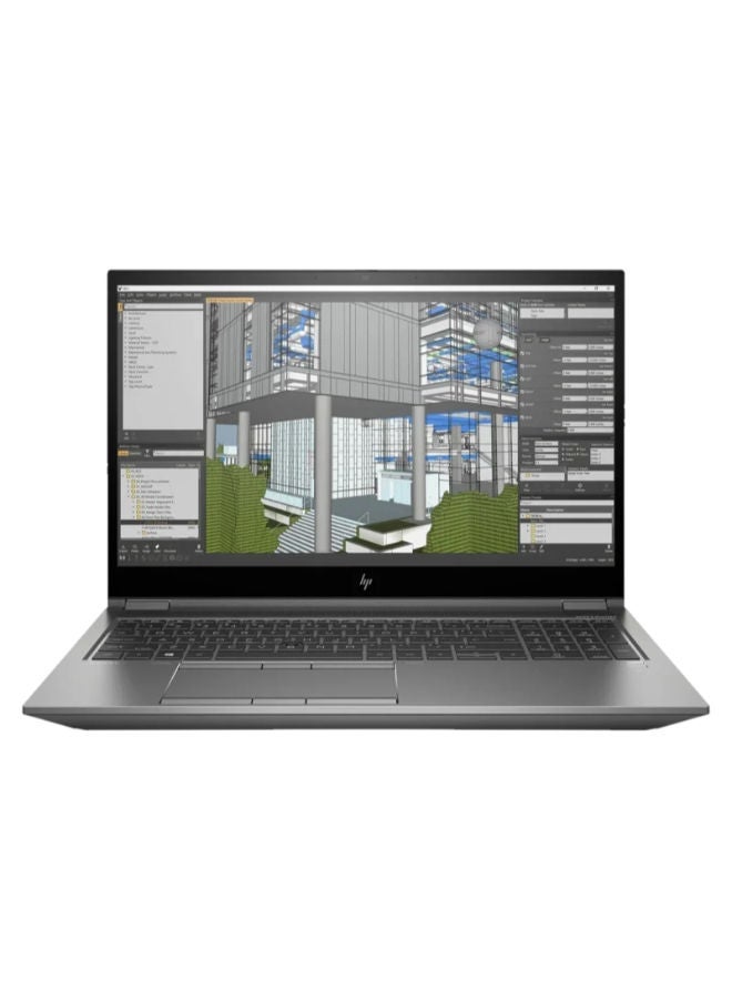 HP لابتوب HP ZBook 15 Fury G7، معالج Intel Core i7-10850H، 512GB SSD، 32GB RAM، NVIDIA RTX A2000 4GB، شاشة FHD بحجم 15.6 بوصة، ويندوز 10 برو - أسود (مجددة)، درجة A، ضمان 6 أشهر - Image 1