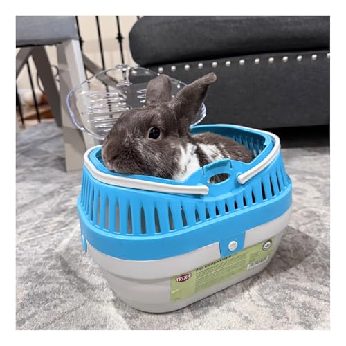 TRIXIE Pico Transport Crate, Small Pet Carrier, Portable Travel Carrier, for Small Pets, Hamsters, Guinea Pig, Lizards - Image 5
