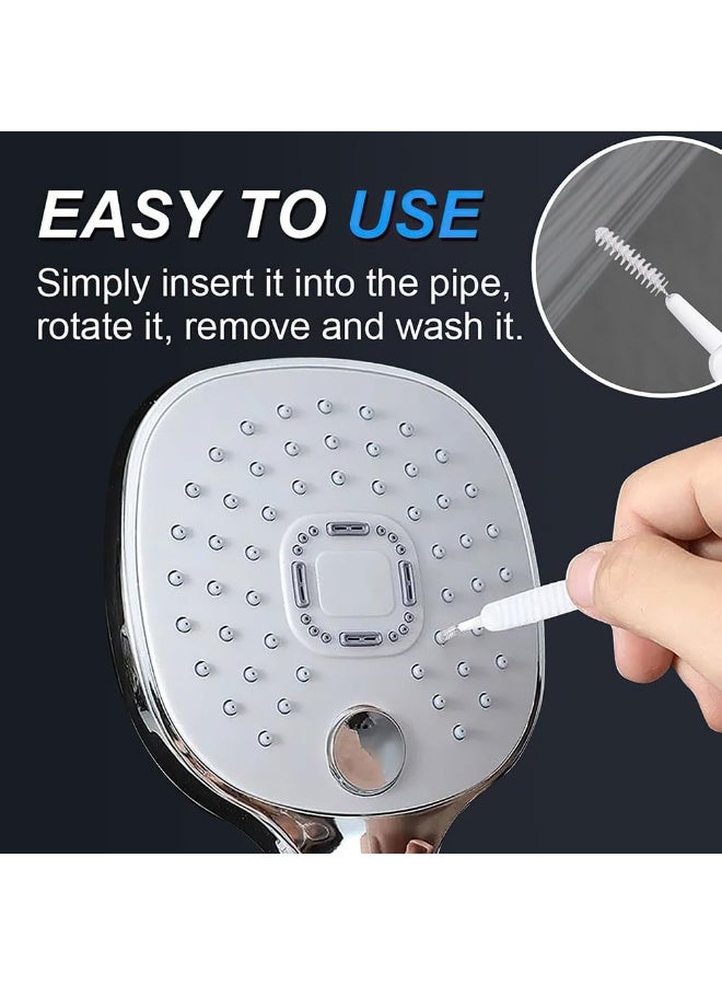 Relex 10Pcs Shower Head Cleaning Brush, Gap Hole Anti-clogging Cleaning Brush, Multifunctional Superfine Cleaning Brush Deep Clean Brush Set - Image 2