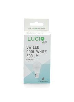 Lucio 5W 6500K LED Bulb Cool White  13.2 x 5.8 x 5.6 cm L-ST-0100-5W-6500K  - Image 3
