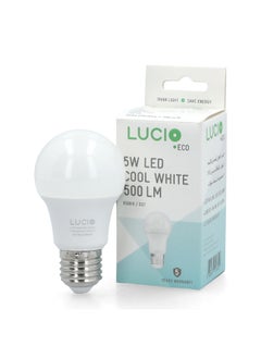 Lucio 5W 6500K LED Bulb Cool White  13.2 x 5.8 x 5.6 cm L-ST-0100-5W-6500K  - Image 2