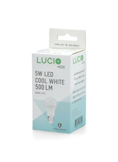 Lucio 5W 6500K LED Bulb Cool White  13.2 x 5.8 x 5.6 cm L-ST-0100-5W-6500K  - Image 4