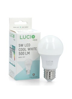 Lucio 5W 6500K LED Bulb Cool White  13.2 x 5.8 x 5.6 cm L-ST-0100-5W-6500K  - Image 1