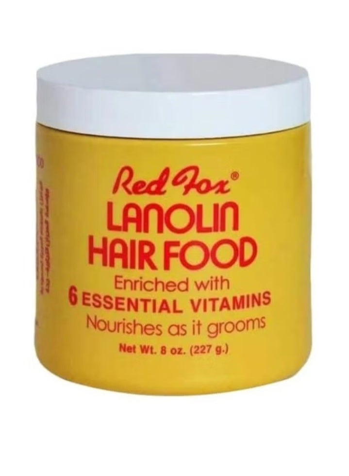 Red Fox Lanolin Hair Food 227 g - Image 1