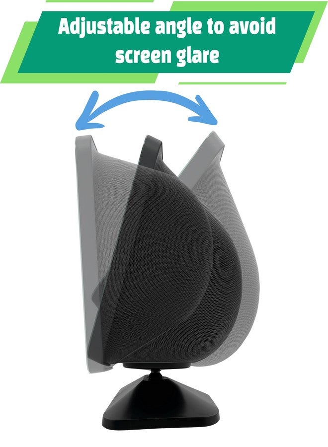 Sintron Adjustable Magnetic Stand Mount for Shᴏw 8 3rd gen, Smart Display Stand Holder with 360 Degree Rotation, Swivel & Tilt Function, Anti-Slip Base - Black Compatible with iPhone 12 & newer models - Image 3