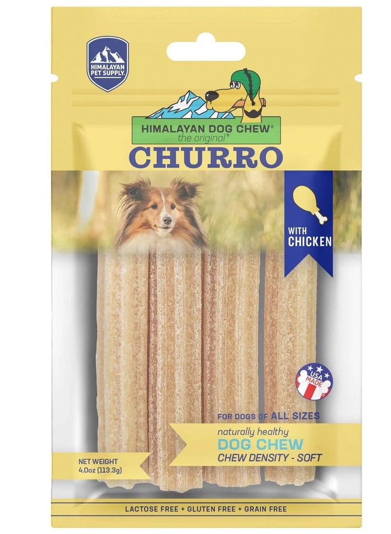 Dog Chew Churro with Chicken 113.3g