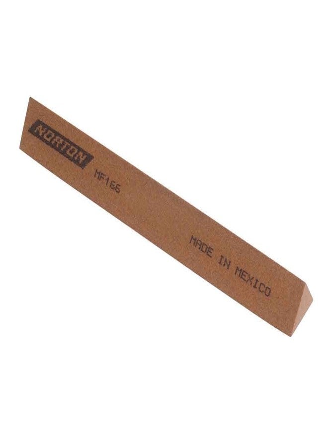 Norton India Aluminum Oxide Triangular File 4 x 1/4 Inch India File Triangular MF114 Medium Grit - Image 3