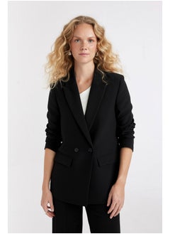 Woman Smart Casual Oversize Fit Blazer Collar Long Sleeve Blazer - pzsku/Z127B99098FF0FB1360F0Z/45/_/1723975944/282b25d4-ccd3-450b-a038-6f3fb8d0d3c2