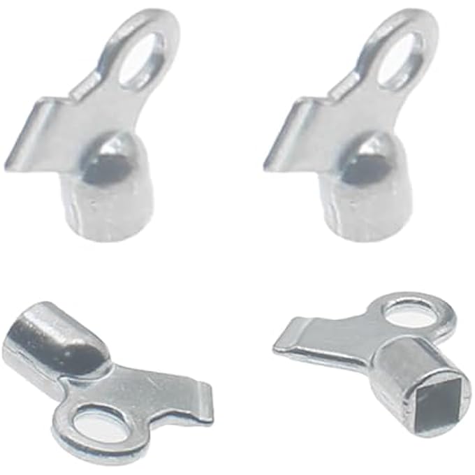 4 PCS RADIATOR KEYS RADIATOR BLEEDING AIR VALVE KEYS ZINC ALLOY RADIATOR ON-OFF VALVE REPLACEMENT FOR BLEEDING HOME RADIATORS - Image 3