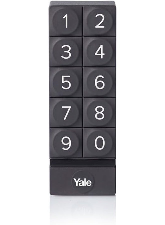 ييل لوحة مفاتيح ذكية من Yale للوصول والدخول بدون مفتاح، للتحكم في قفل الباب وفتحه بسهولة، موديل #05/301000/Bl - Image 2