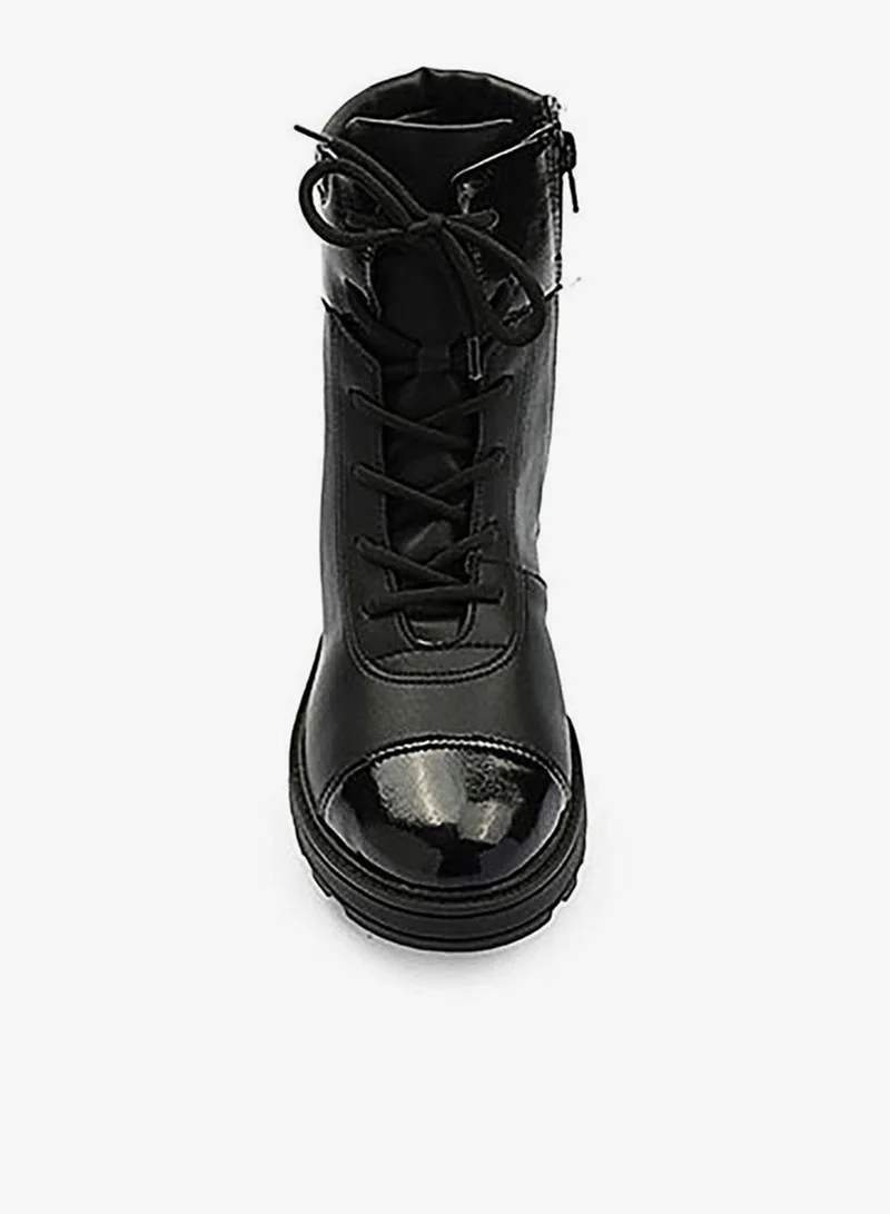 Cuple Black Classic boots crafted for timeless style. for Women | Best Price UAE