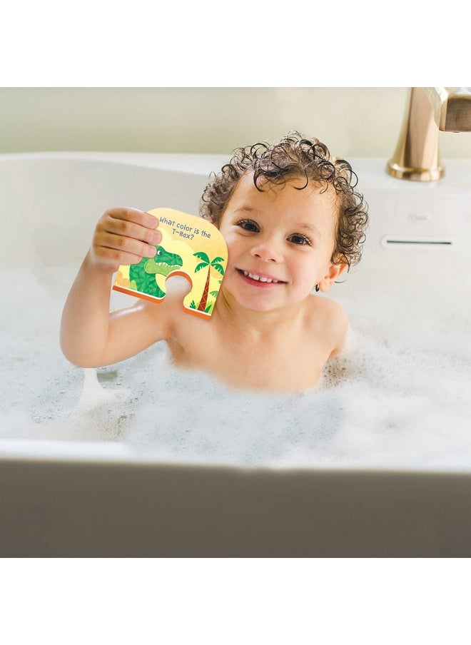 Peaceable Kingdom - Dynamic Dinosaurs Bath Puzzles Bath Toys For Toddlers Foam Bath Puzzles For Kids Ages 18 Months+ Boost Fine Motor Skills (17 Pieces 5 Puzzles) - Image 1