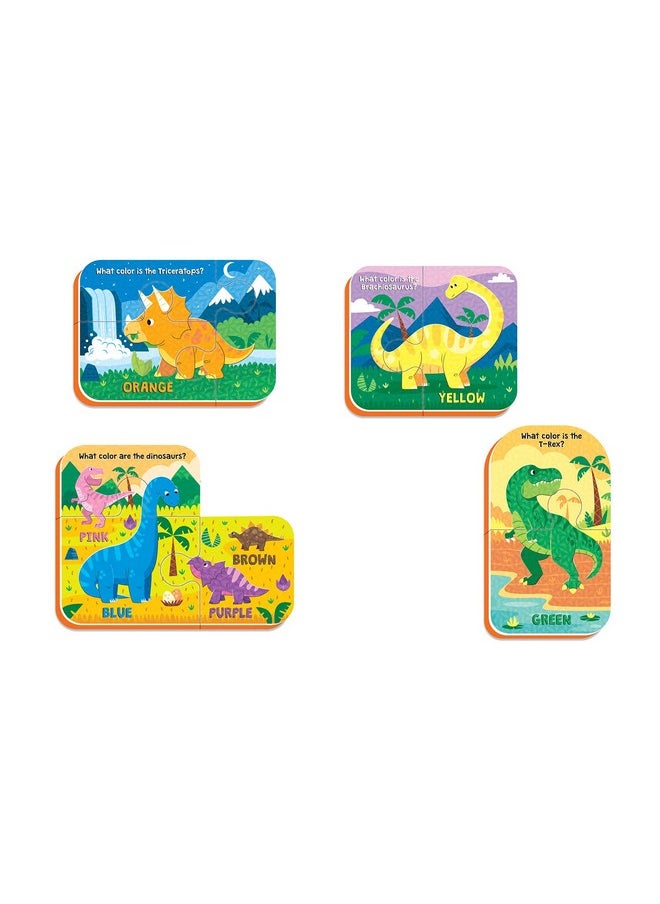 Peaceable Kingdom - Dynamic Dinosaurs Bath Puzzles Bath Toys For Toddlers Foam Bath Puzzles For Kids Ages 18 Months+ Boost Fine Motor Skills (17 Pieces 5 Puzzles) - Image 1