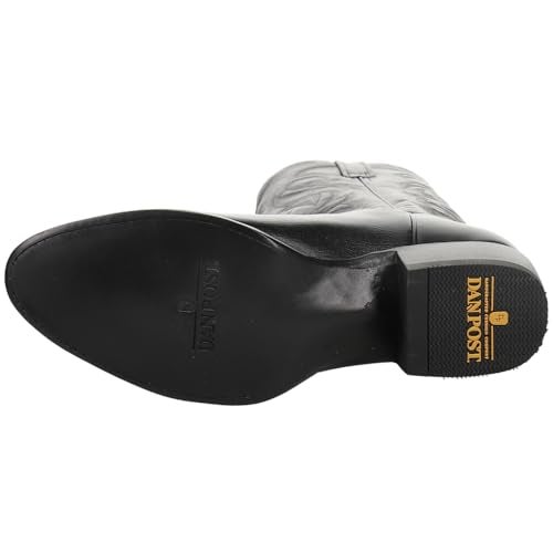 Dan Post Mens Milwaukee Round Toe Casual Boots Mid Calf - Black - Size 9 EW - Image 5