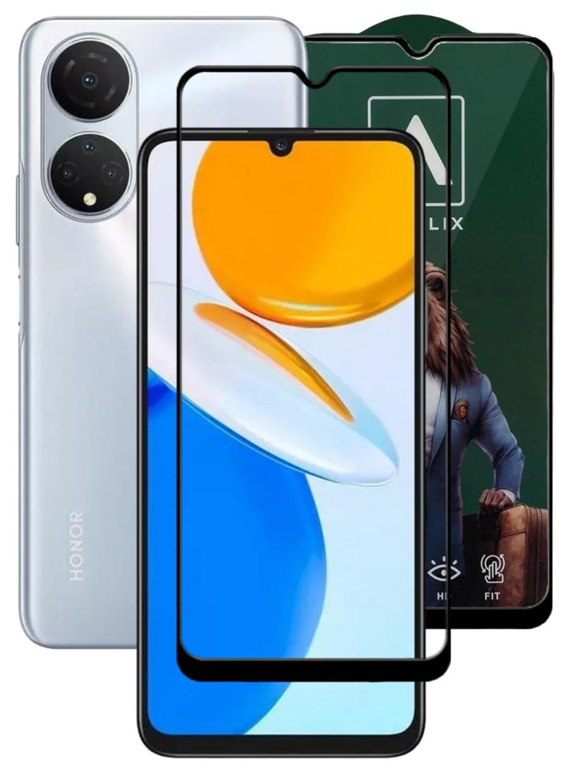 ACLIX Antistatic ESD Dustproof Premium Quality High Definition Tempered Glass Screen Protector Designed For Honor X7 - Image 1