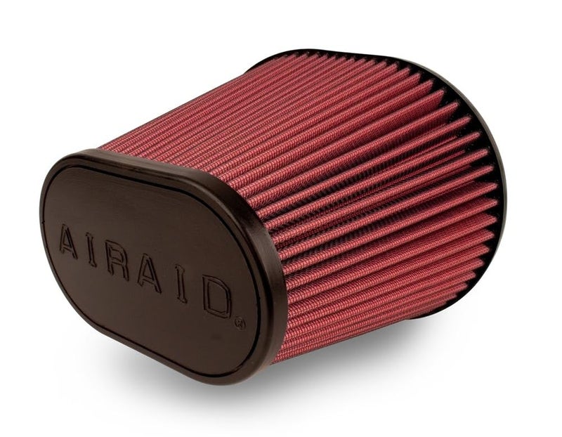 Airaid 721243 Universal ClampOn Air Filter Oval Tapered 6 Inch 152 mm Flange ID 8 Inch 203 mm Height 9156 Inch x 75 Inch 233 mm x 191 mm Base 6375 Inch x 3875 Inch 162 mm x98 mm Top