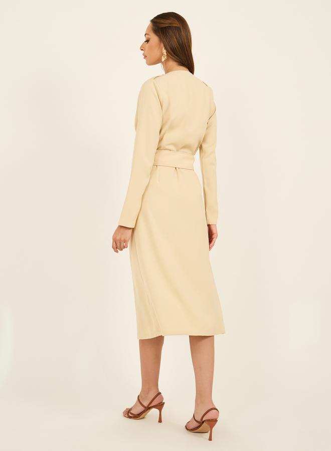 Styli Belted Utility Dress  - Image 5