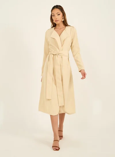 Styli Belted Utility Dress