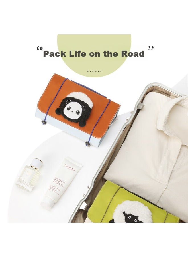 Lohas Travel Lehuo Travel Cosmetic Bag Women's Portable Large Capacity Skincare Makeup Storage Bag Ladies' High-end Toiletry Bag For Business Trip - Image 4