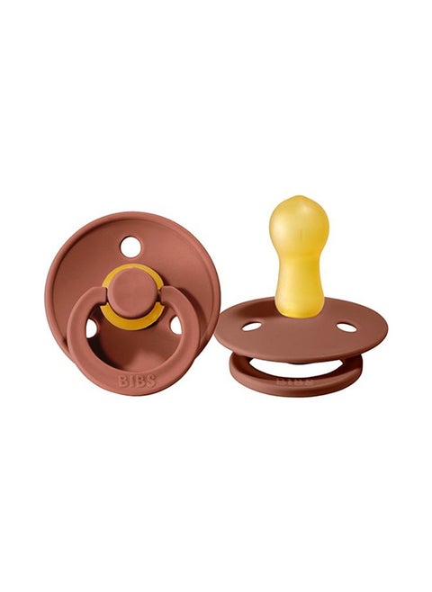 BIBS Pacifier Size 2,  Toddler 6-18M , 1-piece - Woodchuck