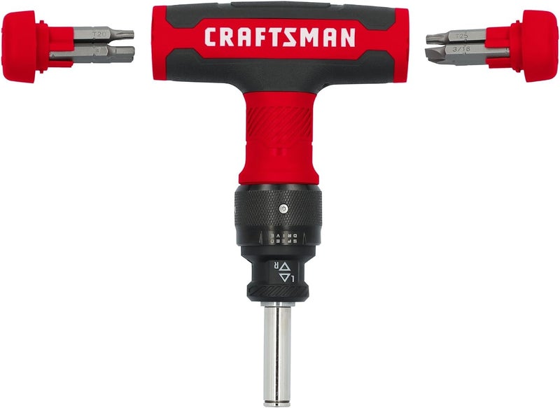 CRAFTSMAN 13 Piece Speeddrive Ratcheting T-Handle Set (CMHT68135) - Image 1
