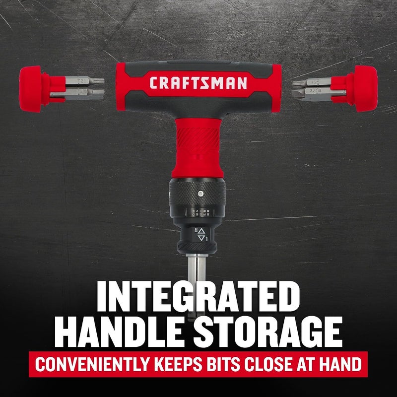 CRAFTSMAN 13 Piece Speeddrive Ratcheting T-Handle Set (CMHT68135) - Image 3