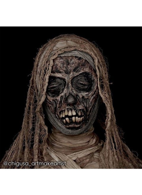 Makeup Liquid Latex | SFX Makeup | Halloween Latex Makeup | Latex Glue for Skin | Prosthetic Glue 1 fl oz (30 ml) (Dark Flesh)