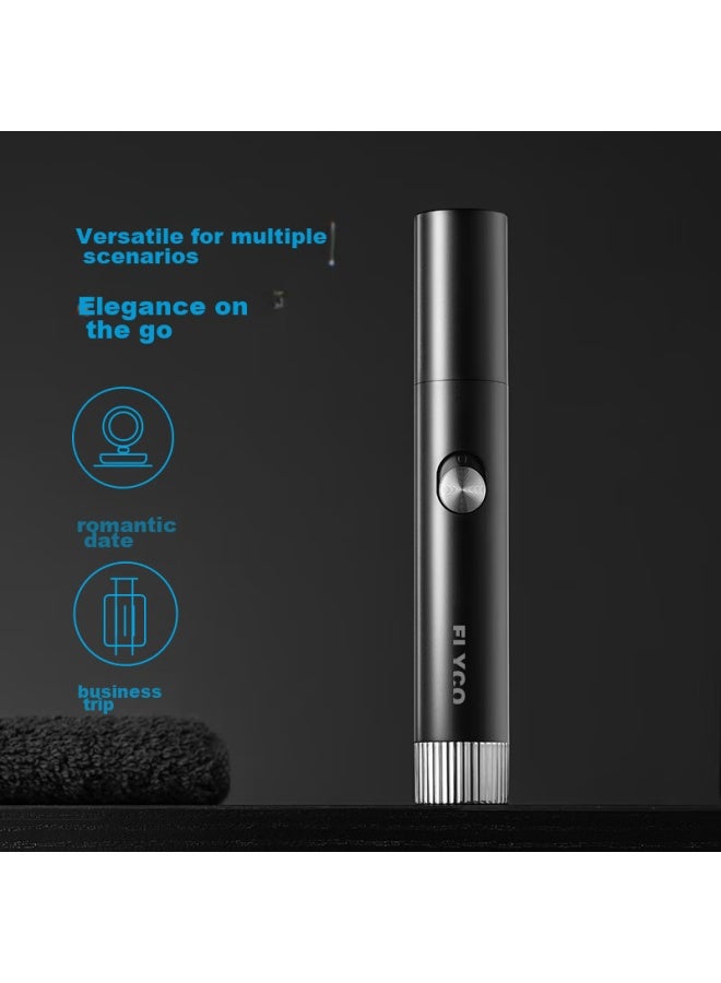 Flyco Electric Nose Hair Trimmer, Nose Hair Clipper, Nasal Cleaner, Nose And Ear Hair Removal Tool, Nose Hair Scissors For Men And Women Fs5605 - Image 1