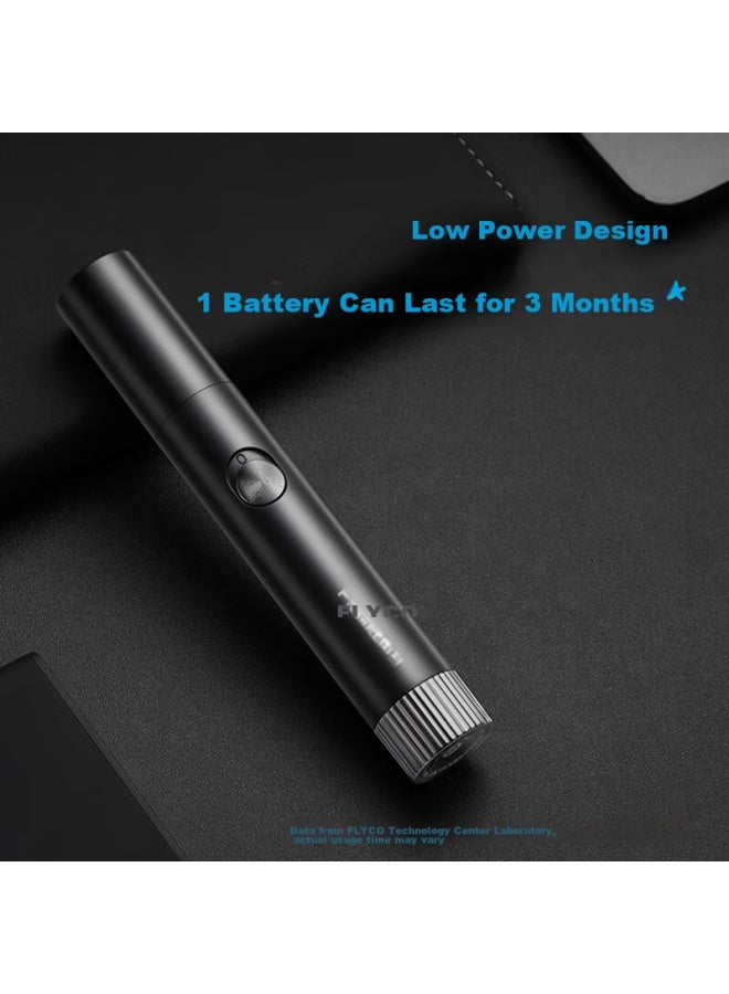 Flyco Electric Nose Hair Trimmer, Nose Hair Clipper, Nasal Cleaner, Nose And Ear Hair Removal Tool, Nose Hair Scissors For Men And Women Fs5605 - Image 3