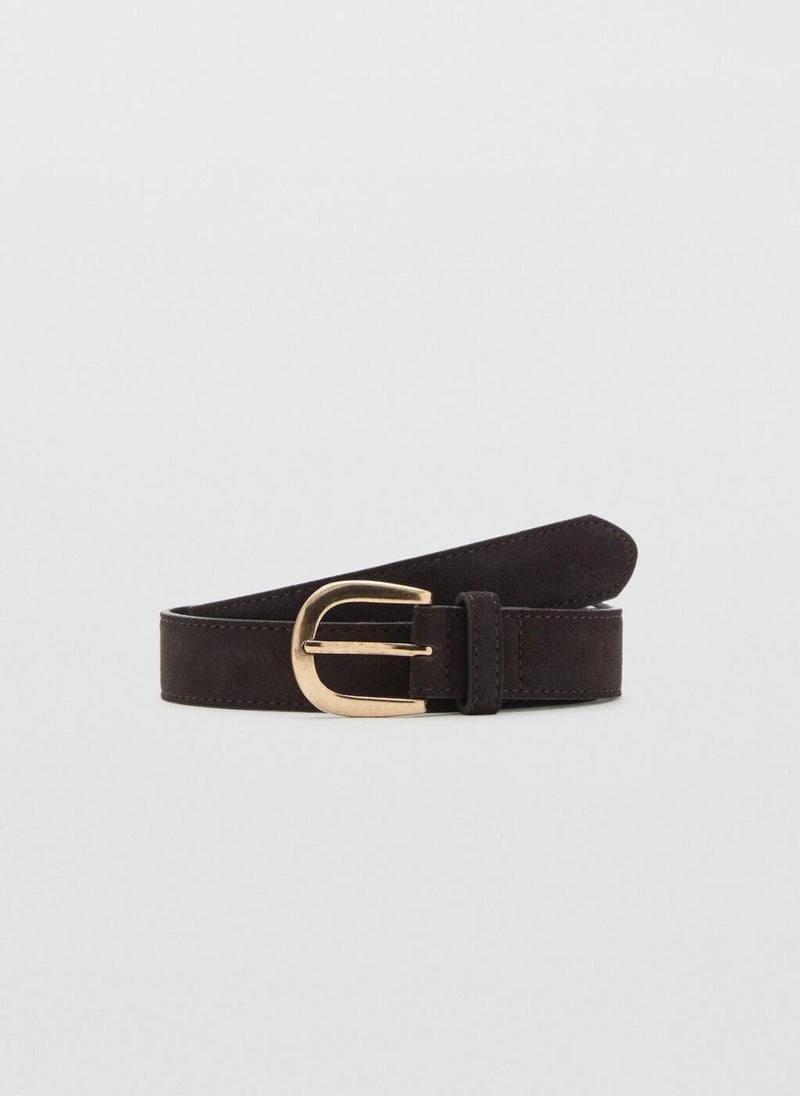 MANGO Suede belt - Image 1