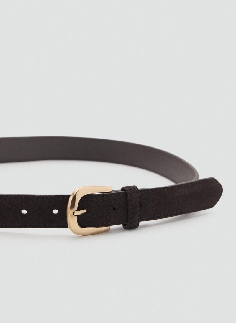 MANGO Suede belt - Image 3