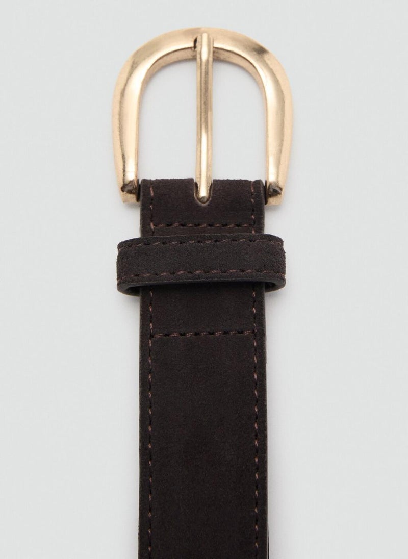 MANGO Suede belt - Image 4