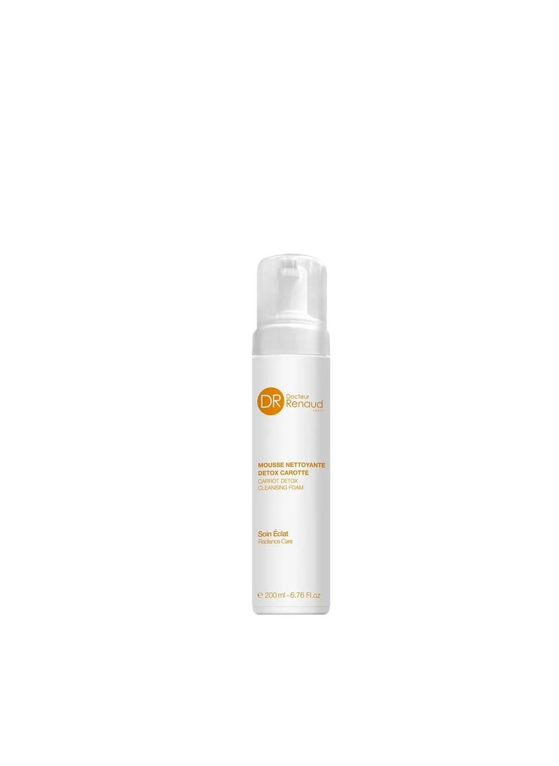 Dr. Renaud Dr. Renaud Carrot Detox Cleansing Foam - 200ml, Brightens and Detoxifies Skin 