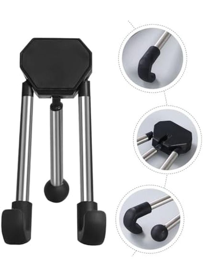 Black Triangle Desktop Phone Stand Holder For Smartphones And Tablets - Image 4