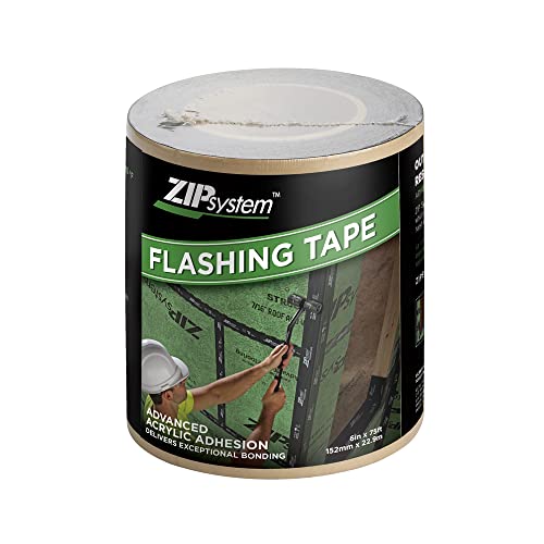 ZIP System Huber Flashing Tape | 6 inches x 75 feet | Self-Adhesive Flashing for Doors-Windows Rough Openings (6" x 75') - Image 1