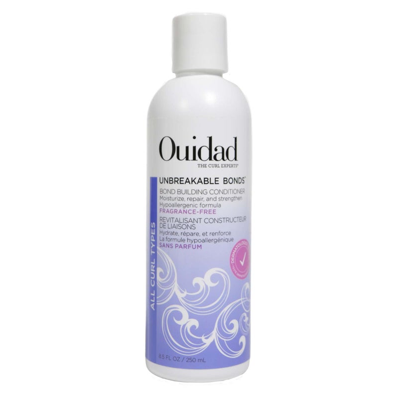 OUIDAD Unbreakable Bonds Bond Building Conditioner for Curly Hair - Fragrance Free - 8.5 oz - Image 1