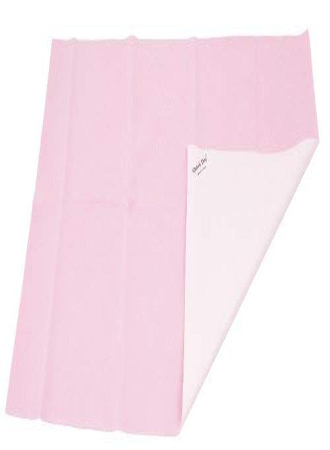 Quick Dry Sheet Small Size (50 * 70 cm) Pink - Baby Bed Protector Waterproof - Image 1