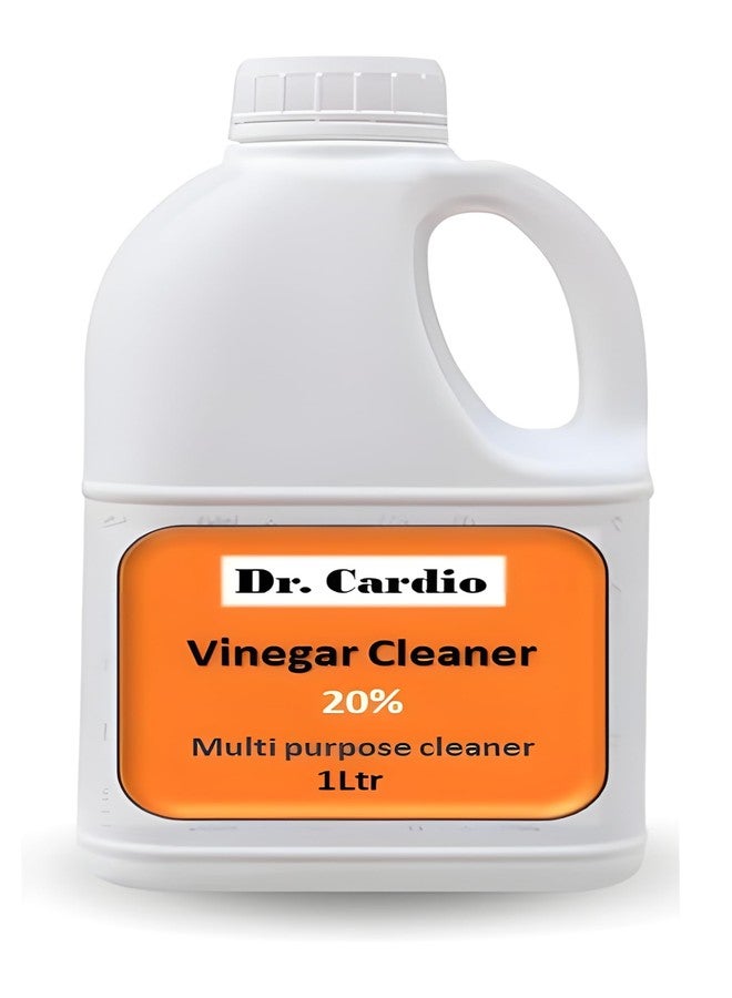Dr Cardio خل دكتور كارديو للتنظيف، مركز للغاية بنسبة 20%، 1 لتر (20%) - Image 1