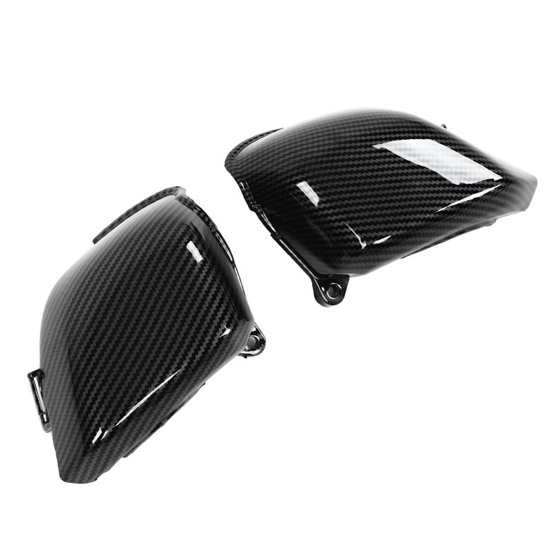 2pcs Carburetor Side Cover Carbon Fiber Style ABS Replacement For CB 400 CB400 VTEC 1999‑2007 - Image 5