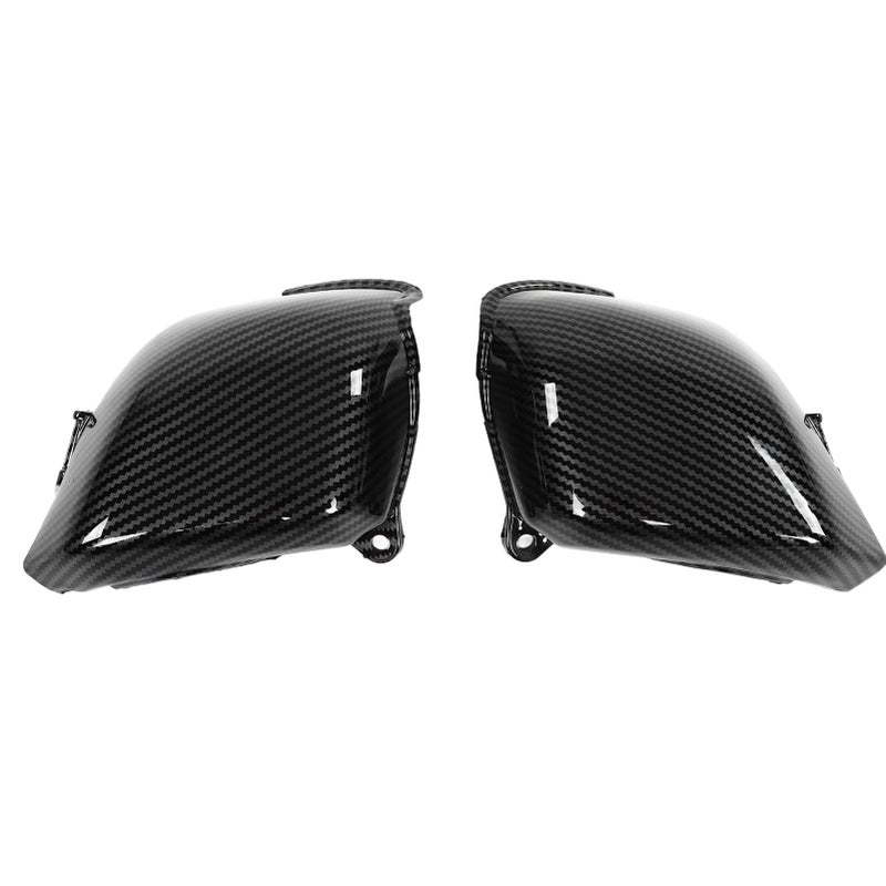 2pcs Carburetor Side Cover Carbon Fiber Style ABS Replacement For CB 400 CB400 VTEC 1999‑2007 - Image 4