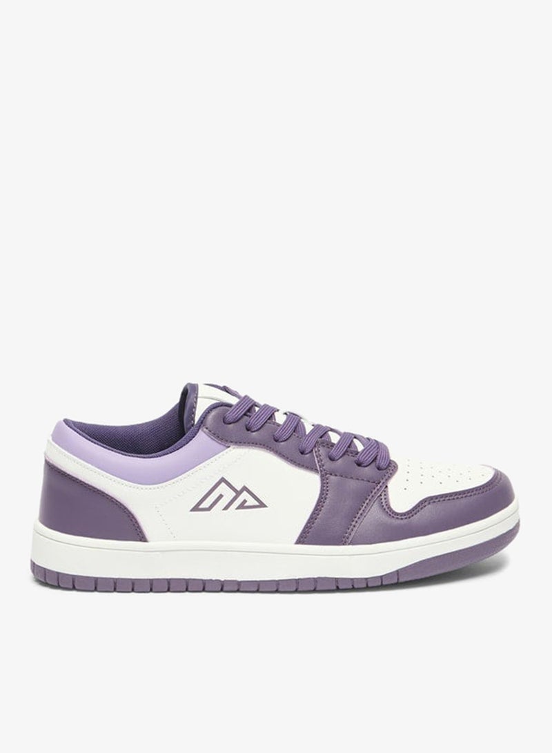 شو اكسبرس حذاء رجالي بأربطة وتصميم كتل ألوان - Image 3