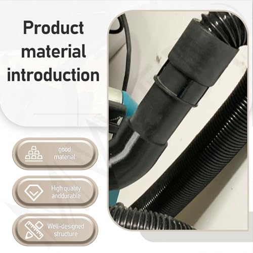 MWEDP ​​​​​Miter Saw Vacuum Adapter (1 7/8") for M-akita Miter Saws Dust Collection Chop Saw, Elbow Adapter - Construction Shop Vac Attachment - Image 3