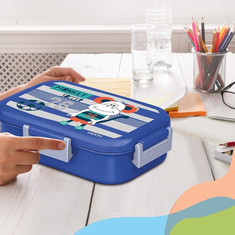 Milton صندوق تيفين من ميلتون مصنوع من الفولاذ المقاوم للصدأ مع حاوية محكمة الإغلاق - Image 2