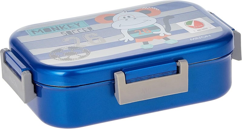 Milton صندوق تيفين من ميلتون مصنوع من الفولاذ المقاوم للصدأ مع حاوية محكمة الإغلاق - Image 4