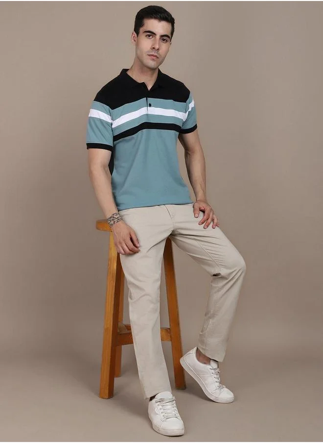 Dennis Lingo Sea Green T-Shirt for Men, Bold and Vibrant