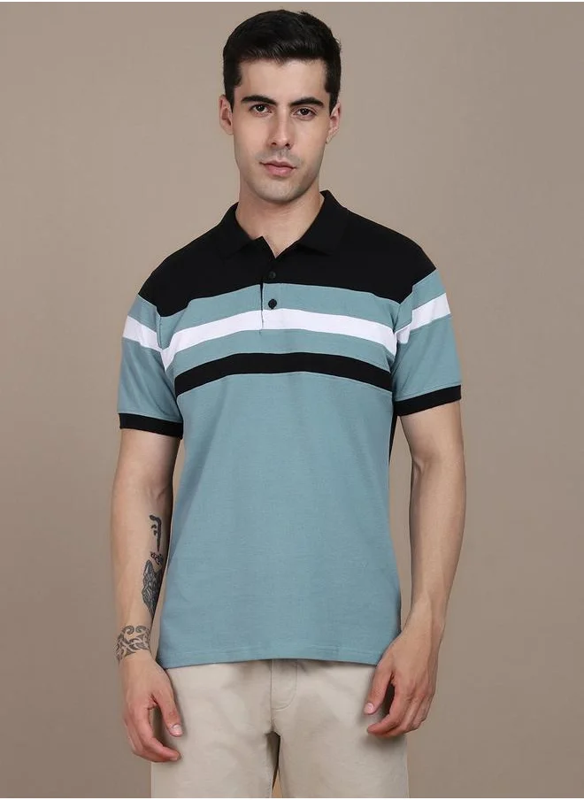 Dennis Lingo Sea Green T-Shirt for Men, Bold and Vibrant